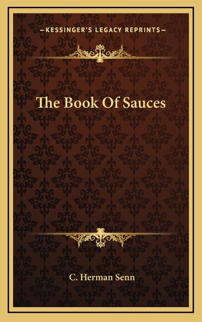 Front cover_The Book of Sauces