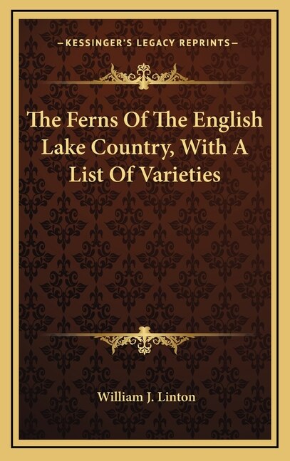 Front cover_The Ferns of the English Lake Country, with a List of Varieties