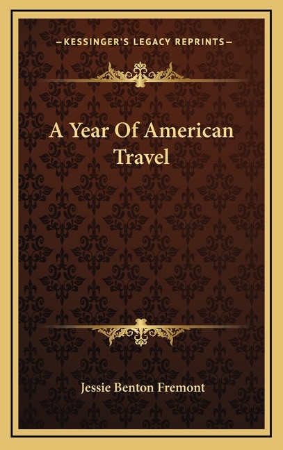 Front cover_A Year of American Travel