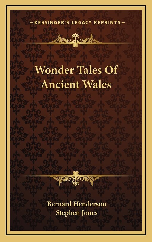 Front cover_Wonder Tales of Ancient Wales