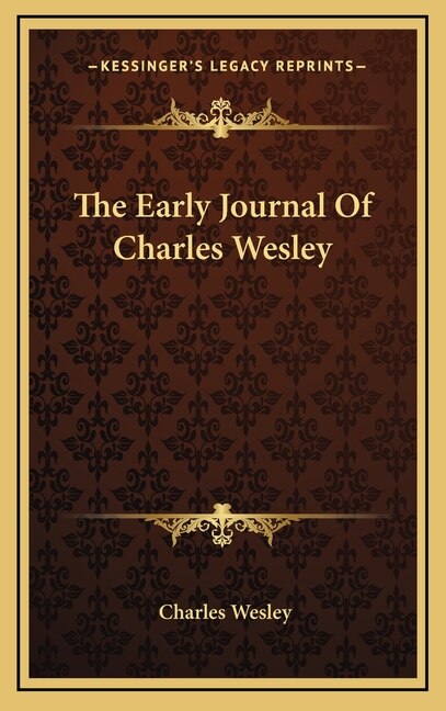 Front cover_The Early Journal Of Charles Wesley