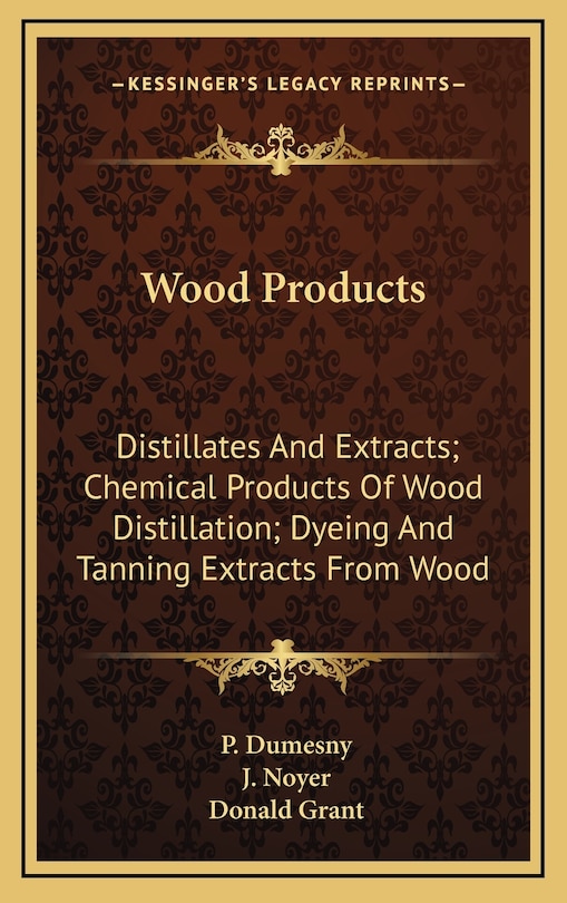 Front cover_Wood Products
