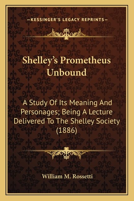 Couverture_Shelley's Prometheus Unbound