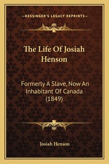 Front cover_The Life of Josiah Henson