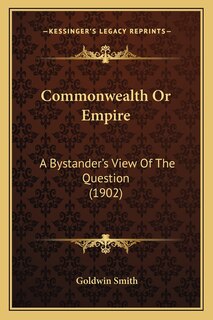 Front cover_Commonwealth Or Empire