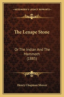 Front cover_The Lenape Stone