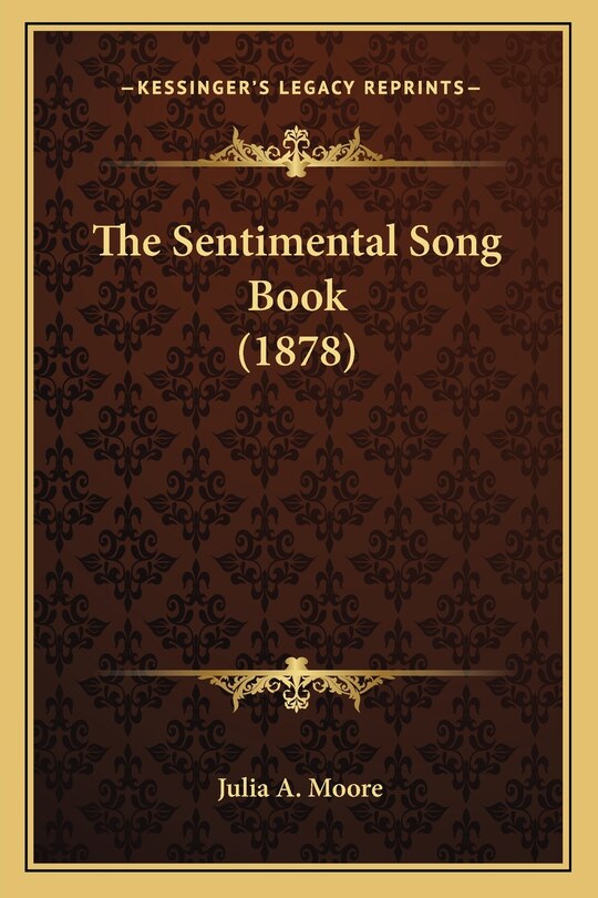 Front cover_The Sentimental Song Book (1878)
