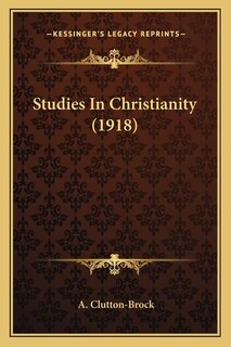 Couverture_Studies In Christianity (1918)