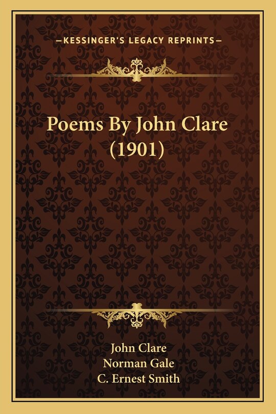 Front cover_Poems by John Clare (1901)