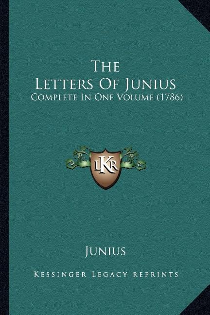 Couverture_The Letters Of Junius