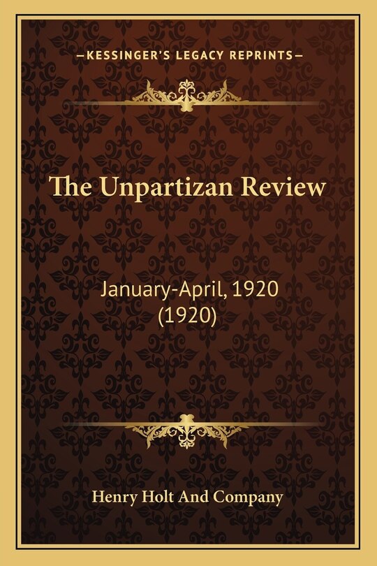 Couverture_The Unpartizan Review