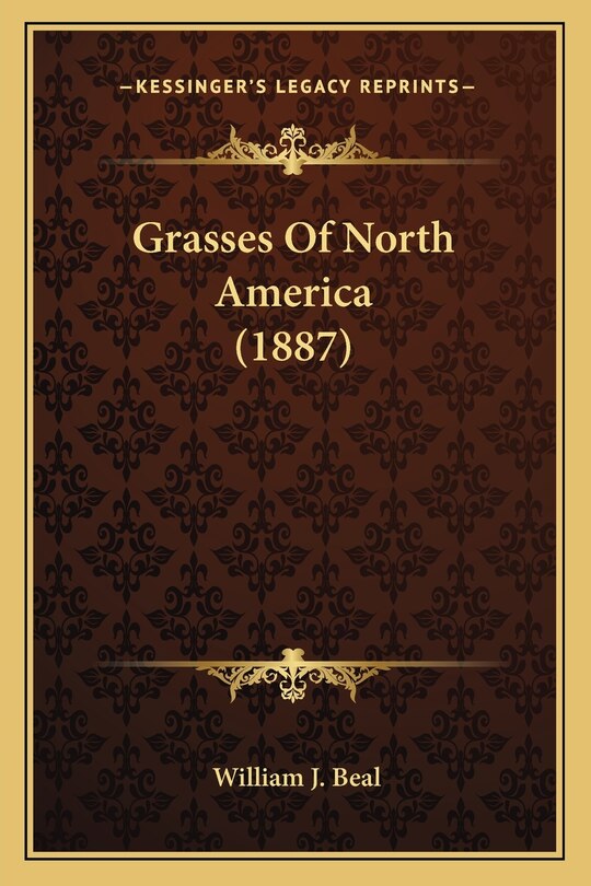 Front cover_Grasses Of North America (1887)