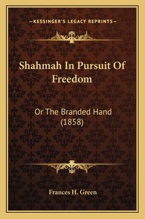 Couverture_Shahmah In Pursuit Of Freedom