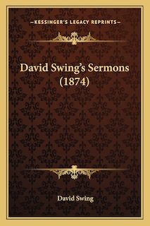 Front cover_David Swing's Sermons (1874)