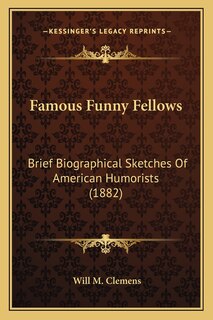 Front cover_Famous Funny Fellows