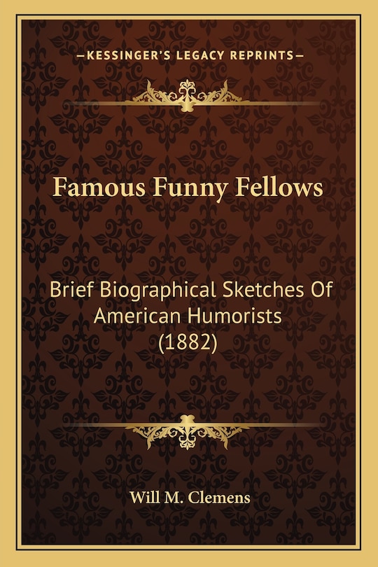 Front cover_Famous Funny Fellows