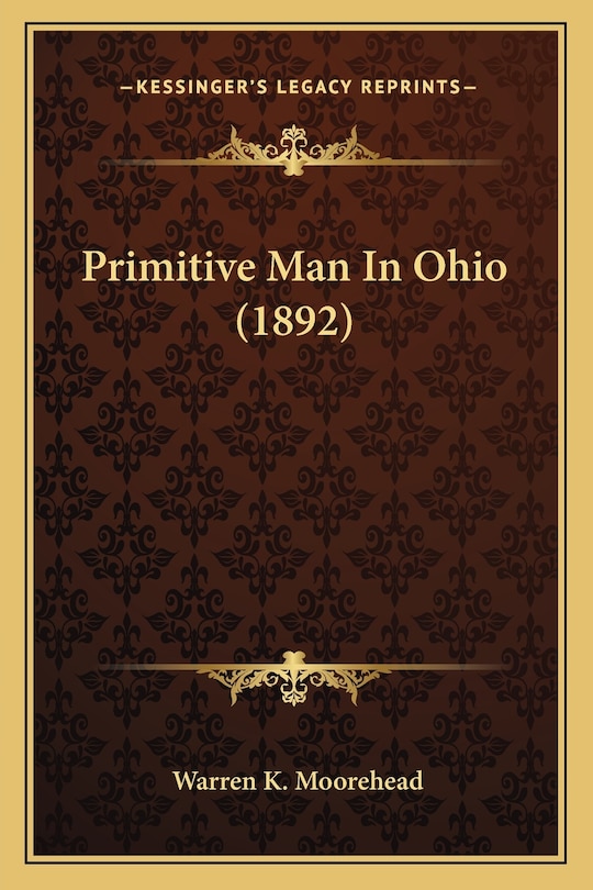 Front cover_Primitive Man In Ohio (1892)