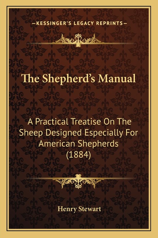 Front cover_The Shepherd's Manual