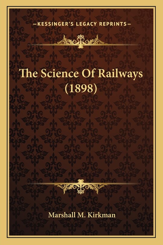 Front cover_The Science Of Railways (1898)