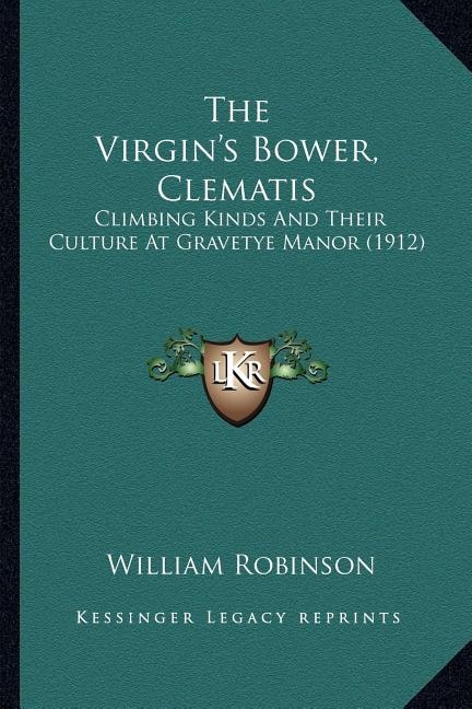 Front cover_The Virgin's Bower, Clematis