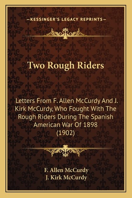 Front cover_Two Rough Riders