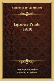 Japanese Prints (1918)