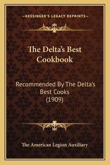 Couverture_The Delta's Best Cookbook