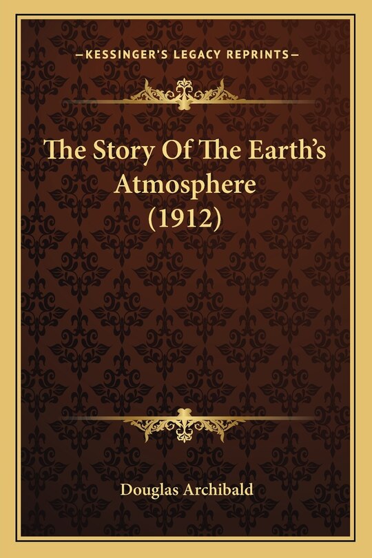 Couverture_The Story Of The Earth's Atmosphere (1912)