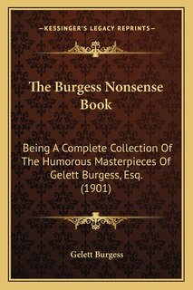 Front cover_The Burgess Nonsense Book