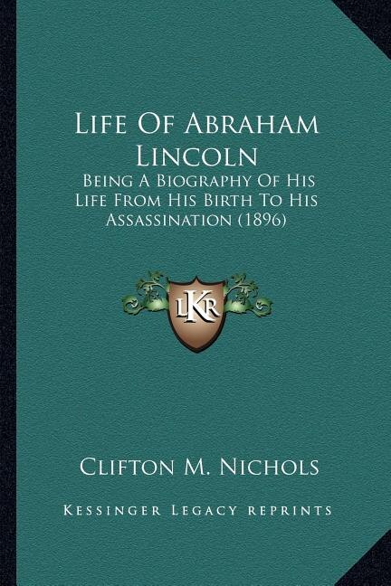 Couverture_Life Of Abraham Lincoln