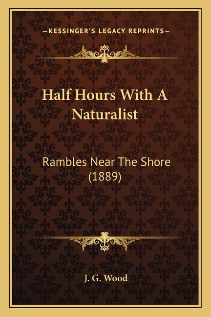 Couverture_Half Hours With A Naturalist