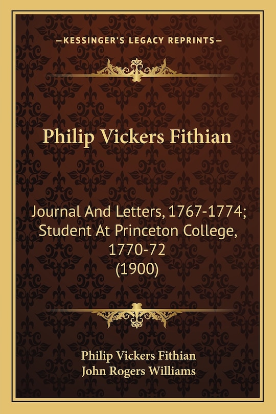 Couverture_Philip Vickers Fithian