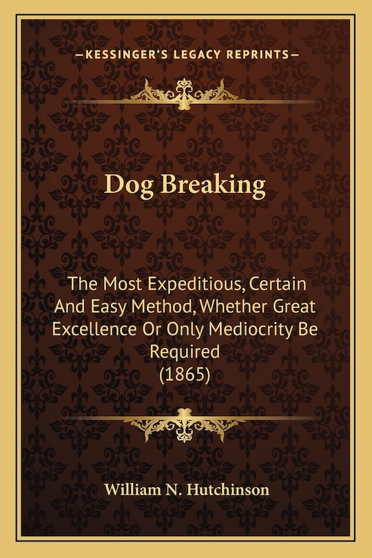 Front cover_Dog Breaking