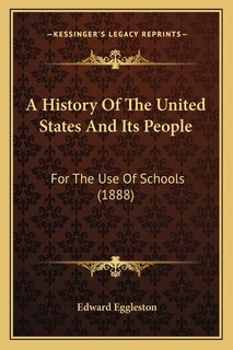 Front cover_A History Of The United States And Its People