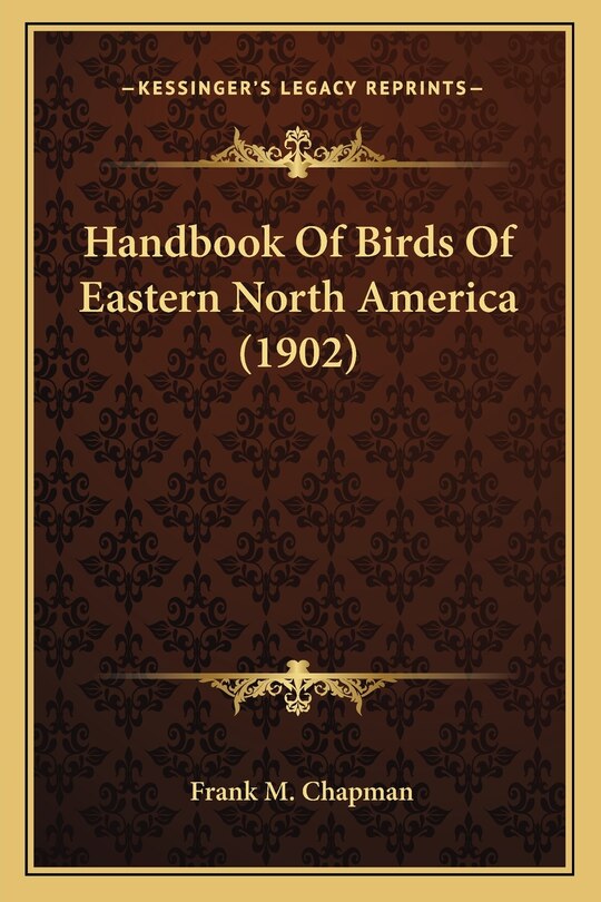 Couverture_Handbook of Birds of Eastern North America (1902)