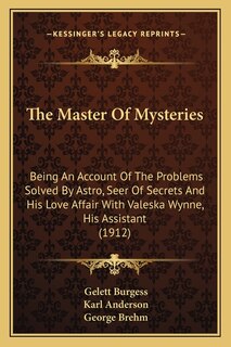 Front cover_The Master Of Mysteries