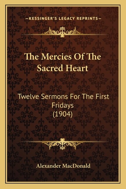 Front cover_The Mercies Of The Sacred Heart