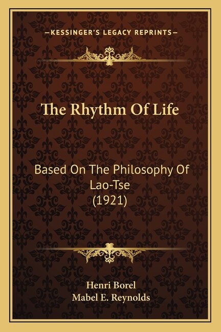 Front cover_The Rhythm Of Life
