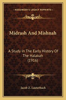 Front cover_Midrash And Mishnah