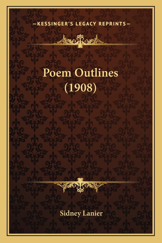 Couverture_Poem Outlines (1908)