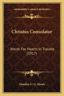 Front cover_Christus Consolator