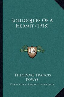 Front cover_Soliloquies Of A Hermit (1918)