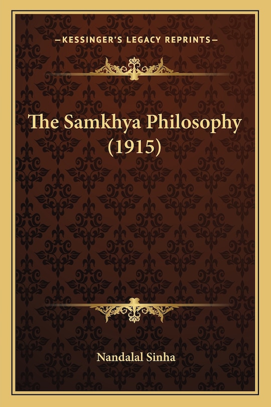 Front cover_The Samkhya Philosophy (1915)
