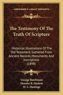 Couverture_The Testimony of the Truth of Scripture
