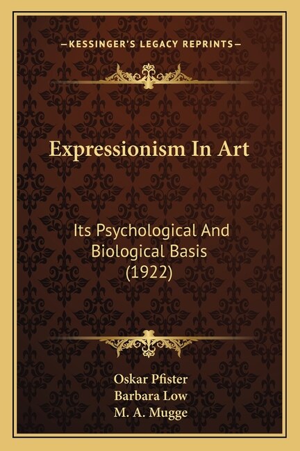 Front cover_Expressionism in Art