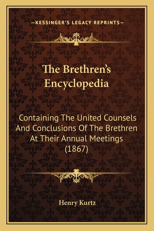 Front cover_The Brethren's Encyclopedia