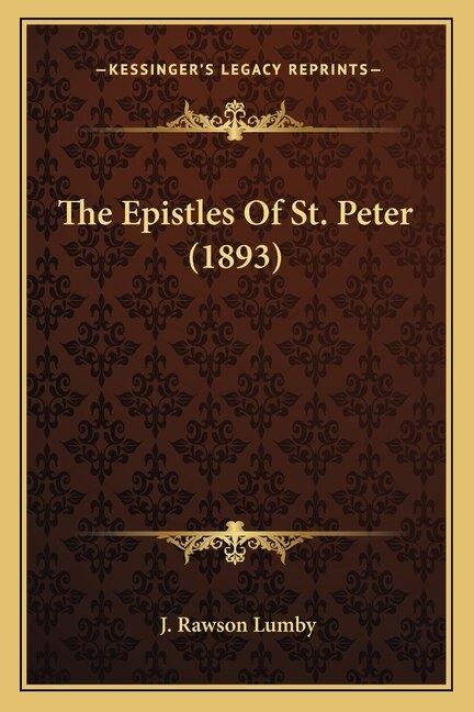 Couverture_The Epistles Of St. Peter (1893)