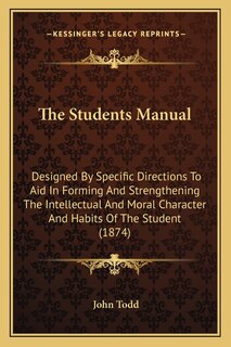 Front cover_The Students Manual