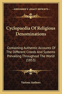 Front cover_Cyclopaedia Of Religious Denominations