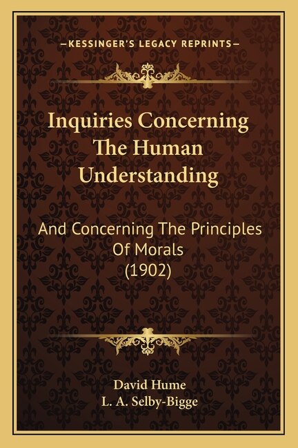 Front cover_Inquiries Concerning The Human Understanding